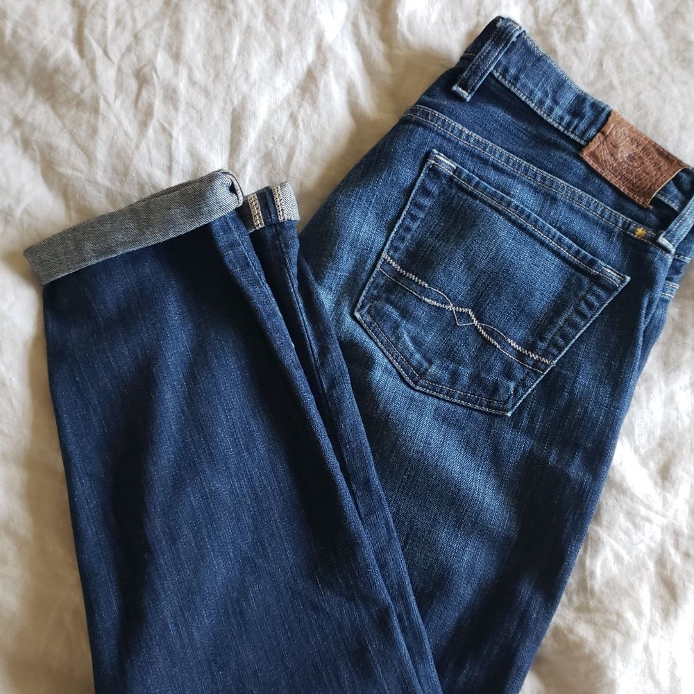 Lucky Brand dark wash Sienna Cigarette jeans
